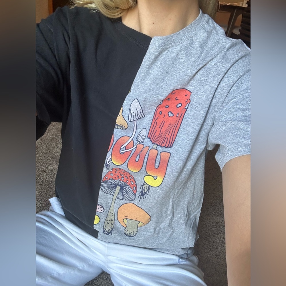 Homemade yin yang t shirt